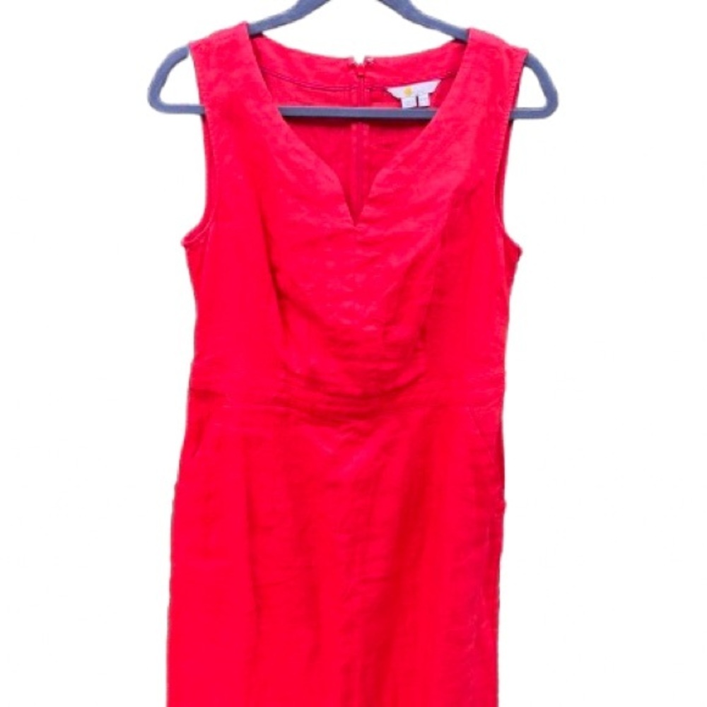 Boden Elegant Red Sleeveless‎ Dress